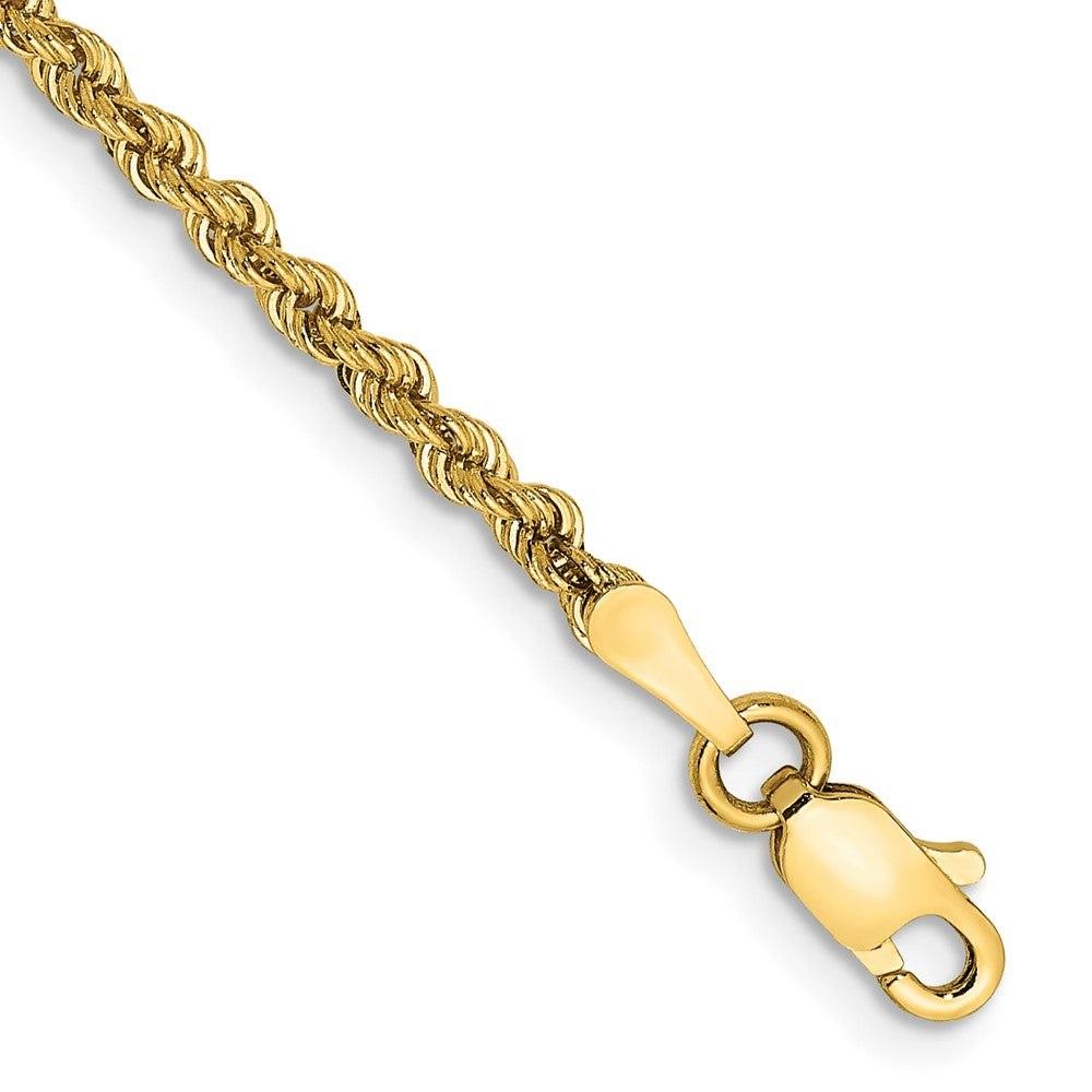 Chaîne corde pleine 14k 2,25 mm