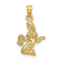 Pendentif signe du zodiaque Vierge en 3D 10k