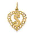 10k Initial S Charm