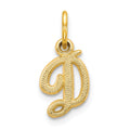 Pendentif Initial D 10K