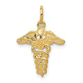 Breloque Caducée 14k