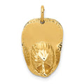 14k 3D Large Fireman's Hat Charm