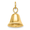 Breloque cloche de mariage 3D mobile en or 14k