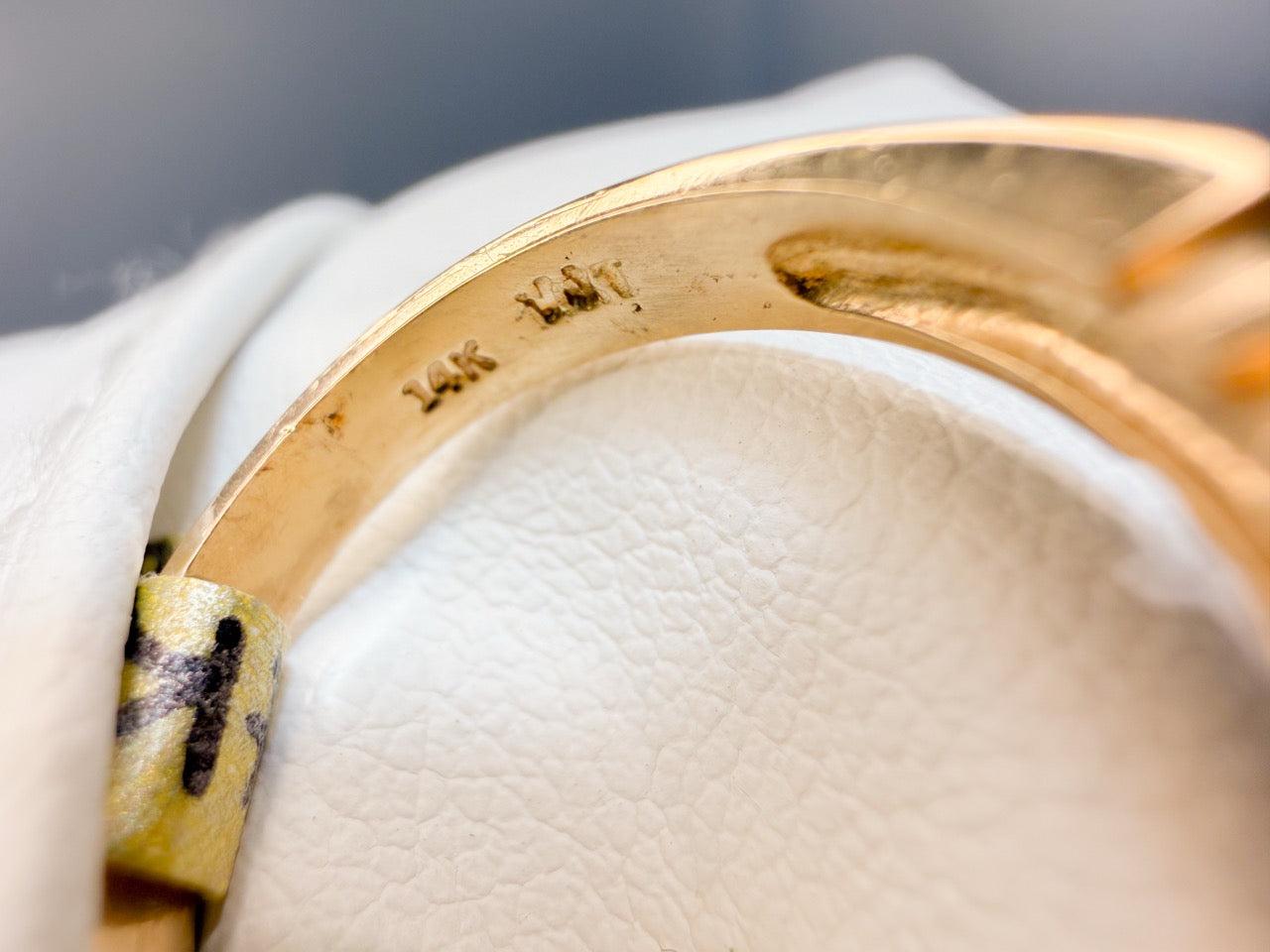 Simply Classic Engagement Ring with a Twist | Custom Jewellers by Gianni